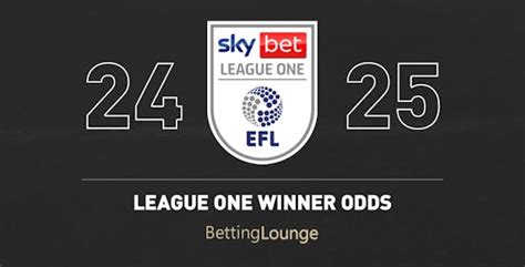 English League One Betting Odds (2024/25).